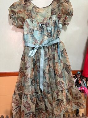 Hot Topic Sweet Society Dress  The Birth Of Venus Size Small